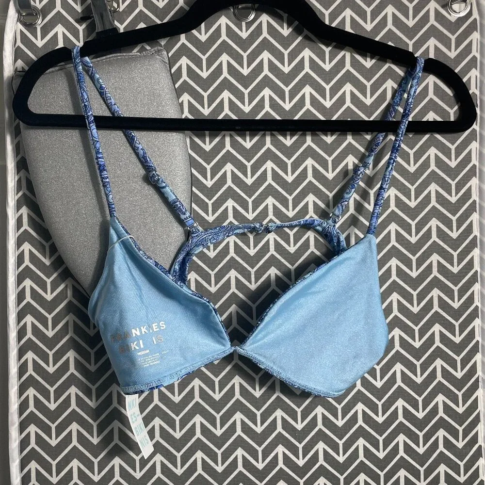 (NWT) Frankies Bikinis | Francesca Shine Bikini Top